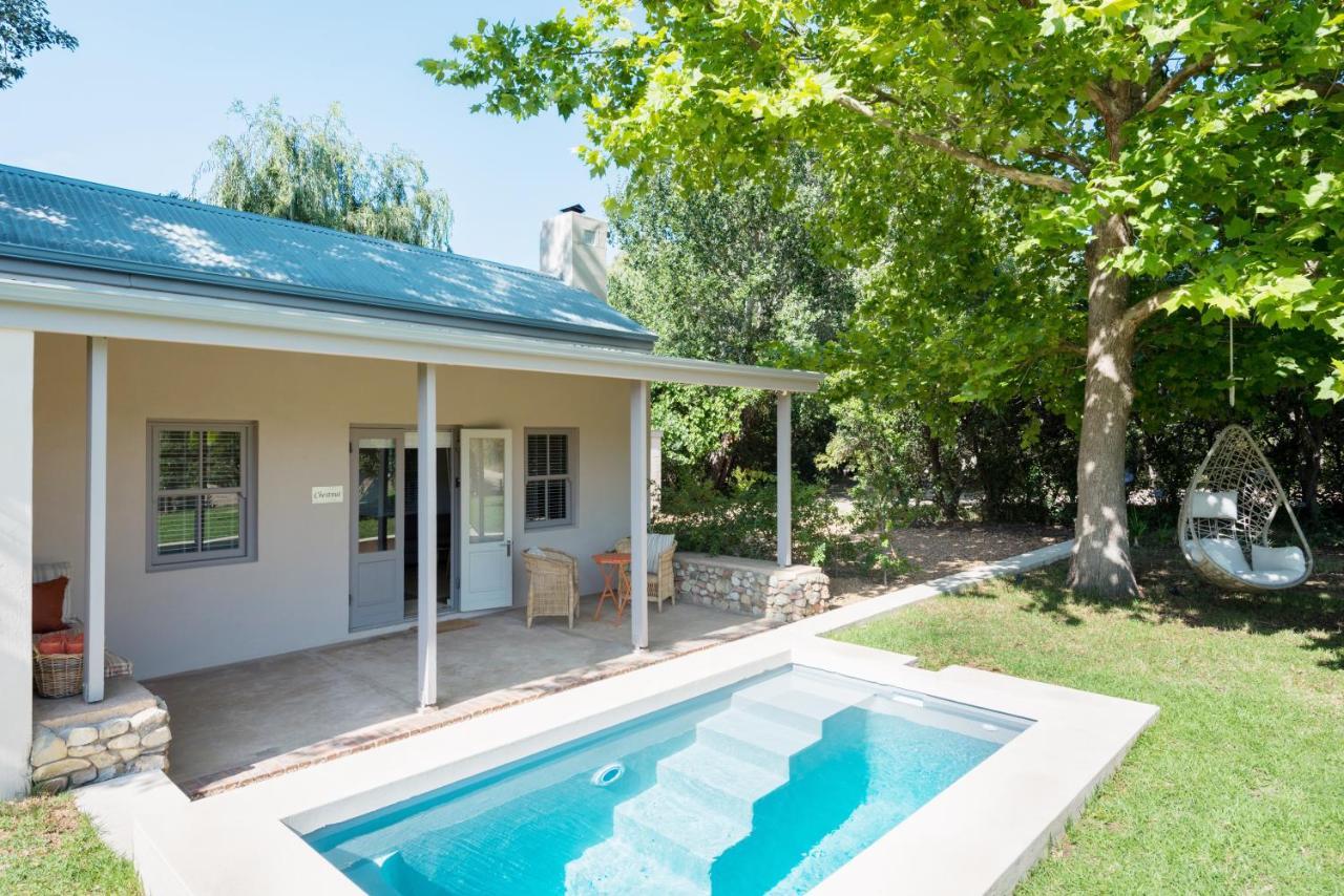 La Chataigne Wines & Guest Cottages Franschhoek Exterior foto